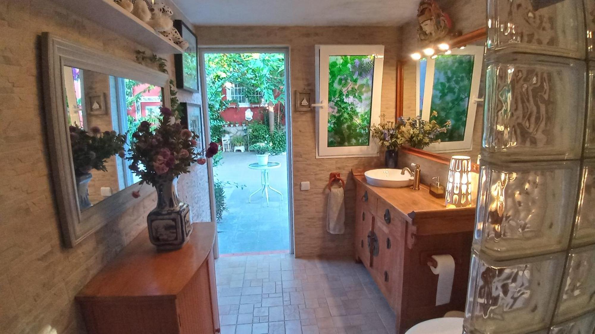 Casa Con Jardin Frente Playa De Burriana Villa Kamer foto