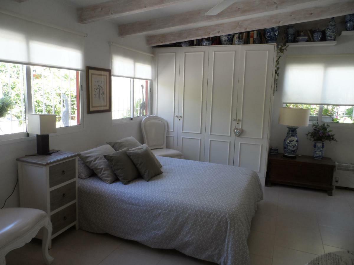 Casa Con Jardin Frente Playa De Burriana Villa Buitenkant foto